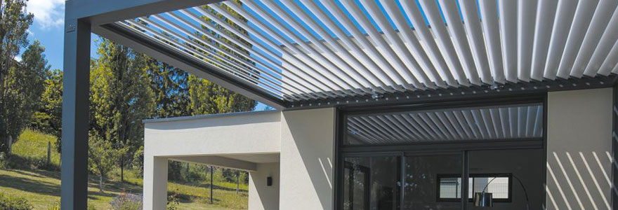 Pergola bioclimatique